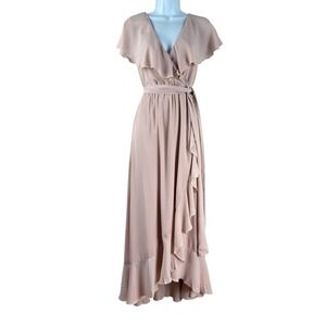 Show Me Your Mumu Dress Womens XX-Small‎ Neutral Midi Casual Boho